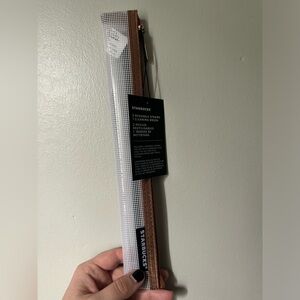 Starbucks Travel Pouch w/ Straw and Straw Cleaner